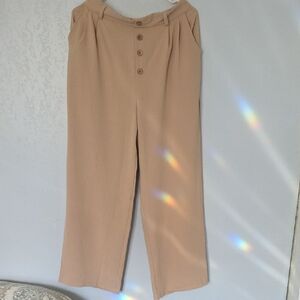 Wide Leg Womens Pants